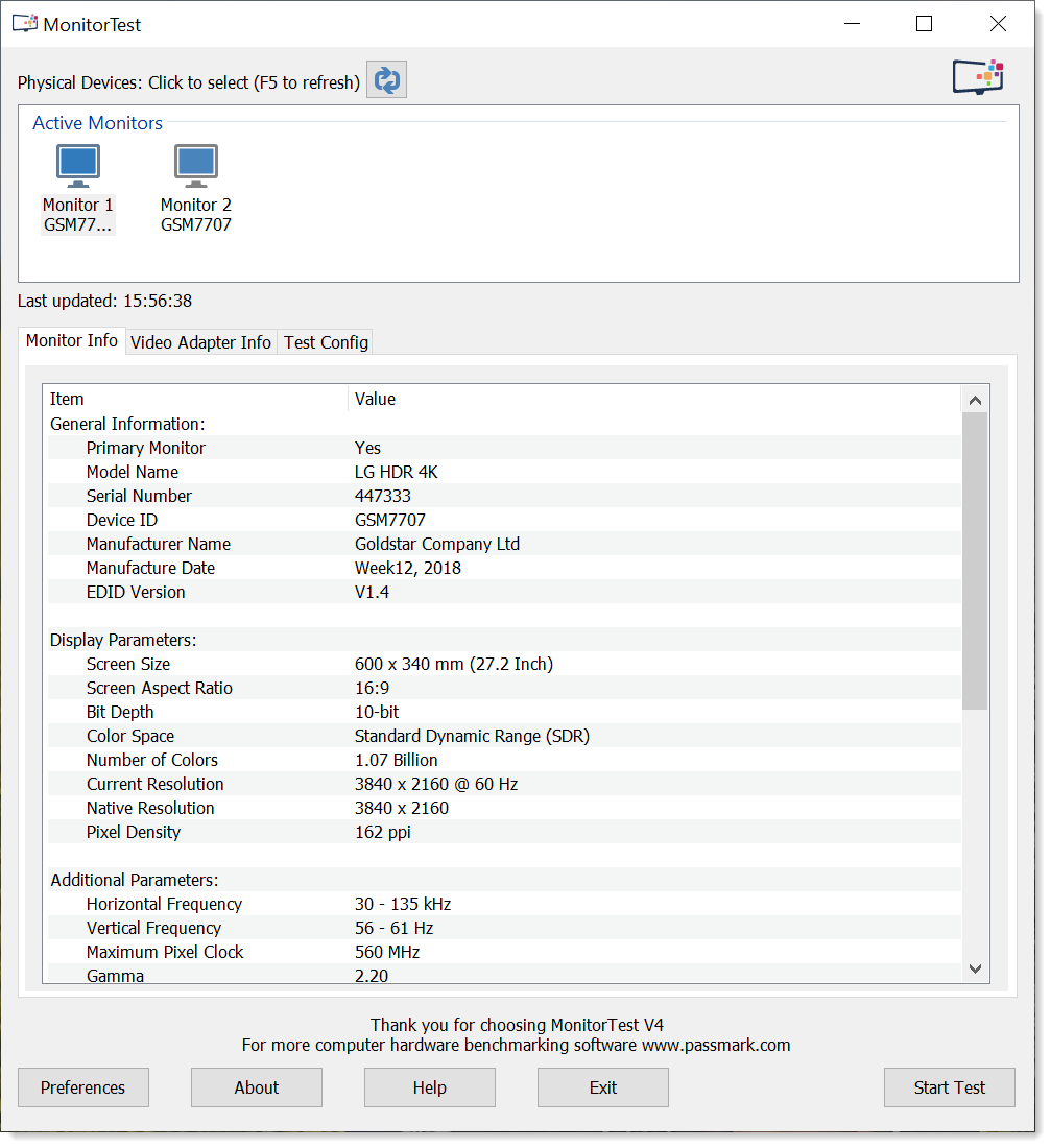 MonitorTest